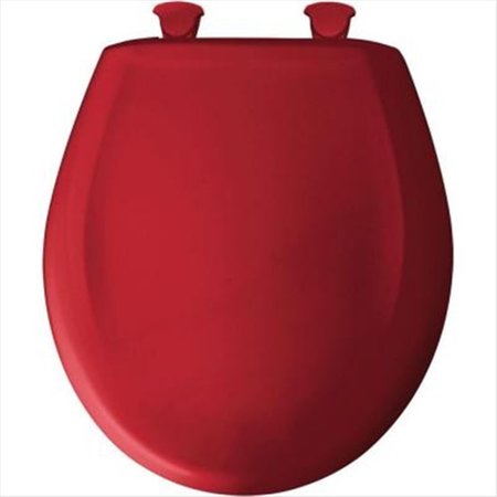 CHURCH SEAT Church Seat 200SLOWT 153 Round Closed Front Toilet Seat in Red 200SLOWT 153